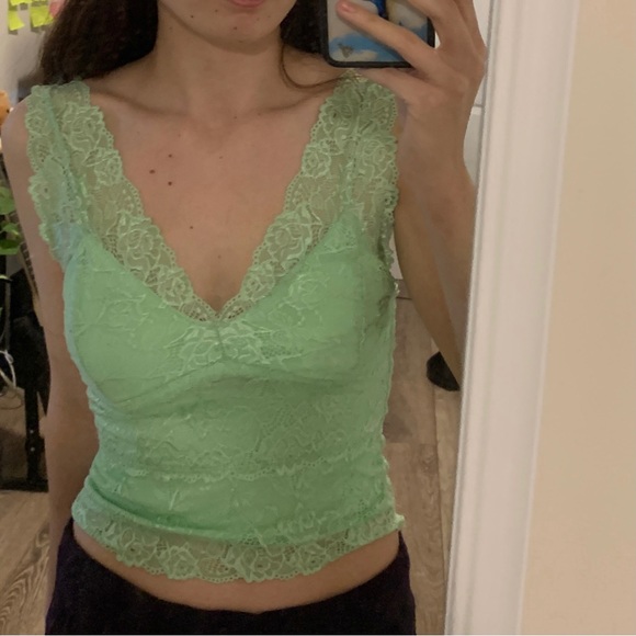 Lacey green fairy top - Picture 6 of 6